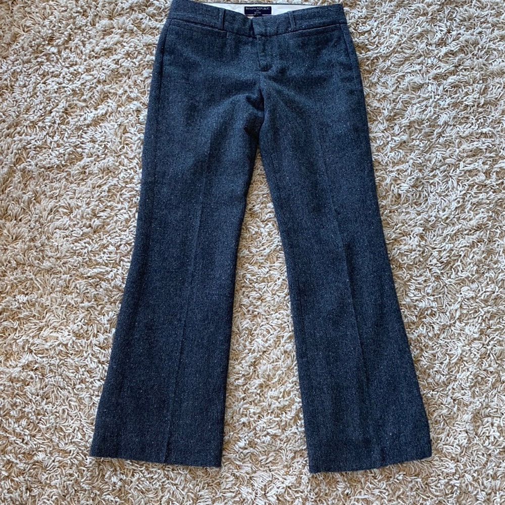 Banana Republic Wool Boot Cut Pants Size 2P